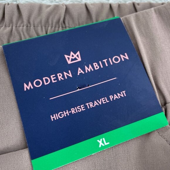 Modern Ambition High-Rise Travel Pant XL Recycled Nylon/Spandex NWT 4187 - Picture 6 of 11